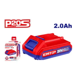 Bateria li-ION 20V/5.0 Ah EMTOP