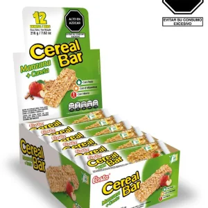 Cereal bar manzana canela 18 gr x12 und Costa