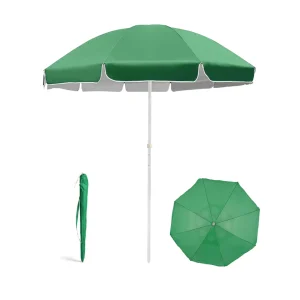 Sombrilla p/playa Verde 2,40 mts UPLION