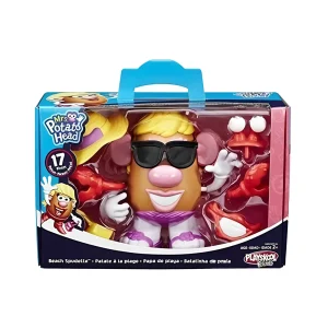 Sra. cara de papa en la playa b0093