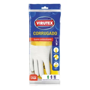 Guante corrugado talla L #9 Virutex