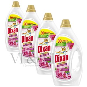 Dixan Aromaterapia Sensación Floral Detergente Líquido Pack 4×30 (120 Lavados)