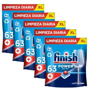 Finish Powerball All in 1 Lavavajillas Pack Ahorro 5 x 63 (315 cápsulas)