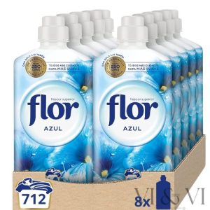 Flor Azul Suavizante Megapack 712 Lavados