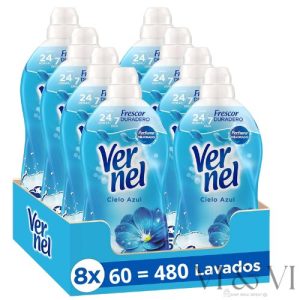 Vernel Cielo Azul Suavizante Megapack 480 Lavados
